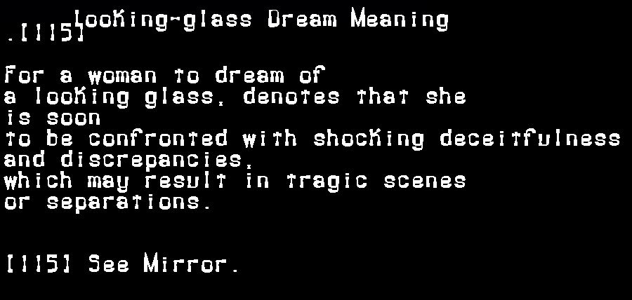 looking-glass dream meaning
